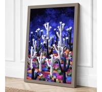 Forest of Dreams Eclectic Canvas Wall Art Print 24x16 Inch
