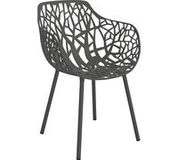 Forest Outdoor Armchair Fast metallic gray - 6500 METALLIC GRAU