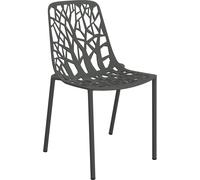 Forest Outdoor Chair Fast metallic gray - FAST FOREST 6501 METALLIC GRAU