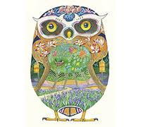 Forest Owl Card Daniel Mackie Designs 7 x 5 inches wrapped in cello with envelope