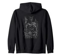 Forest Pagan God Faunus Mythology Symbol Zip Hoodie
