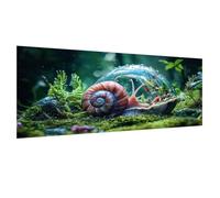 Forest Paint by Numbers for Adults, Snails Large Paint by Numbers Kits on Canvas with Acrylic and Brushes, DIY Oil Painting Art Kits for Beginners, Perfect for Gift Home Decor, 32x64 Inch 02w-759