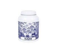 Forest Pandas Sugar Canister - Small Domed Lid Kitchen Storage Tin