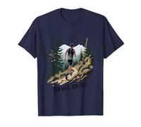 Forest Path Explorer Outdoor Runner Trail Adventure Vibes T-Shirt