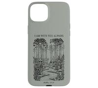 Forest Path Matthew 28 20 Christian Bible Verse Vintage Case for iPhone 15 Plus