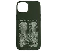Forest Path Matthew 28 20 Christian Faith Case for iPhone 15 Plus