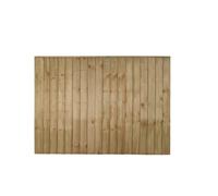 Forest Pressure Treated Closeboard Fence Panel 6ft x 4ft (1.83mtr x 1.22mtr) - Pack of 5