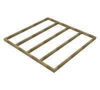 Forest Pressure Treated Wooden Shed Base - 7 x 7ft
