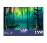 Forest Puzzles 1000 Pieces for Adults Jigsaw Forest Series 1000 Piece Puzzle Classic Educational Games Beautiful Decoration Puzzle Colourful Puzzle Game for The Whole for Women Gifts for Men38x26cm/