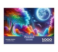 Forest Puzzles 1000 Pieces for Adults Jigsaw Puzzles for AdultsForest Series 1000 Piece Puzzle Classic Educational Games Beautiful Decoration PuzzleChallenging & Brainteasing 5