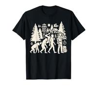 Forest Ranger Evolution Wildlife Conservation Patrol Design T-Shirt