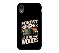 Forest Rangers Do It In The Woods Funny Park Ranger Case for iPhone XR