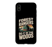 Forest Rangers Do It In The Woods Funny Park Ranger Case for iPhone XS Max