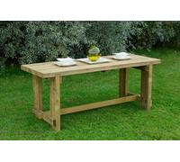 Forest Refectory Wooden Garden Table 6'x2' (1.8x0.7m)