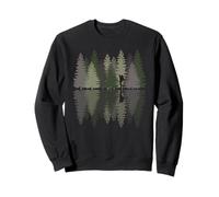Forest Reflection Hiking Adventure Wilderness Nature Outdoor Sweatshirt