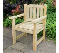 Forest Rosedene Wooden Garden Chair - Natural