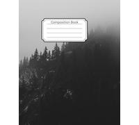 Forest Scene Composition Notebook: 100 Pages, Nature-Inspired Journal for School, Work, or Personal Writing