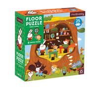 Forest School 25 Piece Floor Puzzle with Shaped Pieces