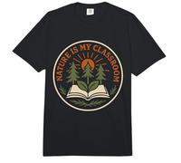 Forest School Teacher Outdoor Nature Educator Wild Learning Comfort Colors Adult Heavyweight T-Shirt