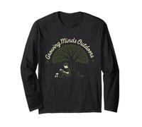 Forest School Teacher Outdoor Nature Educator Wild Learning Long Sleeve T-Shirt