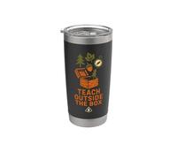 Forest School Teacher Outdoor Nature Educator Wild Learning Stainless Steel Insulated Tumbler