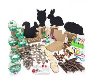 Forest Schools URBAN Pack - Comprehensive Outdoor Education Kit for Children - Ideal for Nature Exploration, Hands-On Learning, and Environmental Education - EDUK8