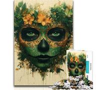 Forest Skeleton Adult Jigsaws 1000 Piece,Challenging To Complete But Fun And Humorous with Matching Poster And Trivia Sheet 38x26cm