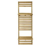 Forest Slatted Wall Planter 2 Shelves