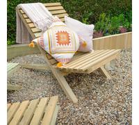 Forest Slatted Wooden Garden Chair 2x4