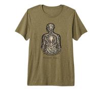 Forest Soul Human Nature Dark Academia Cottagecore Gothic Premium T-Shirt