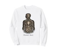 Forest Soul Human Nature Dark Academia Cottagecore Gothic Sweatshirt