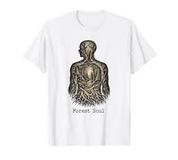 Forest Soul Human Nature Dark Academia Cottagecore Gothic T-Shirt