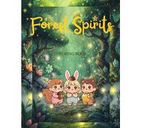 Forest Spirits: Coloring book (Rainbow Joy Books)