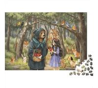 Forest Story Puzzle for boy & girl 1000 Piece Recyclable Fairy Tale Jigsaw Puzzle Fun And Challenging Family Game Great Gift Idea for Child‘s Birthday 70x50cm/1000pcs