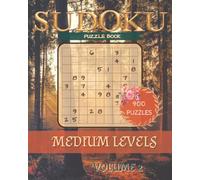 Forest Sudoku Puzzle Book: Sudoku Puzzles for Nature | Help Calm the Mind, Relax, and Focus | 8x10 Inches, 200 Pages |900 Puzzles | Solutions Included