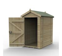 6' x 4' Forest Timberdale 25yr Guarantee Tongue & Groove Pressure Treated Windowless Apex Shed (1.93m x 1.33m)