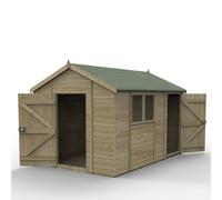 Timberdale 12x8 Apex Shed - Combo (Including assembly - mainland UK only)