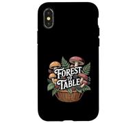 Forest To Table Foraging Mushrooms Wild Food Case for iPhone X/XS