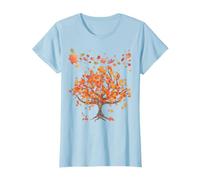 Forest Trees Autumn Leaves Nature Fall T-Shirt