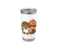 Forest Troll with Mushroom House Stainless Steel Insulated Tumbler