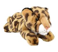 Forest & Twelfth 9.5" Jaguar Stuffed Animal, Lifelike Soft Jaguar Plush Toy for Cuddles, Bedtime, Play, Huggable Plushie for Sleeping, Home Décor, Snuggly Gift for Kids (Jaguar)