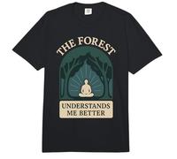 Forest Walk Overthinker Mental Reset Gift Idea Comfort Colors Adult Heavyweight T-Shirt