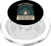 Forest Walk Overthinker Mental Reset Gift Idea PopSockets PopGrip for MagSafe