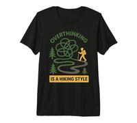 Forest Walk Overthinker Mental Reset Gift Idea Premium T-Shirt