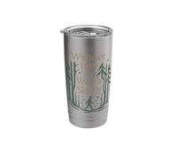 Forest Walk Overthinker Mental Reset Gift Idea Stainless Steel Insulated Tumbler