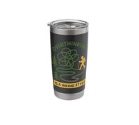 Forest Walk Overthinker Mental Reset Gift Idea Stainless Steel Insulated Tumbler