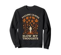 Forest Walk Overthinker Mental Reset Gift Idea Sweatshirt