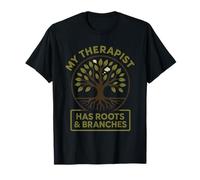 Forest Walk Overthinker Mental Reset Gift Idea T-Shirt
