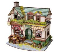 Forest Whisper Cottage 3D Wooden Model, DIY Building Kit for Adults to Build, Display Collection Gift, 220PCS