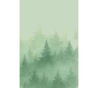 Forest Whisper Notebook | The Serenity Collection: Let nature’s calm guide your pen - quiet pages for notes, dreams, and growth. | 90 Pages | 6" x 9"